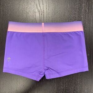 Ivivva girls bike shorts, girls size 8.